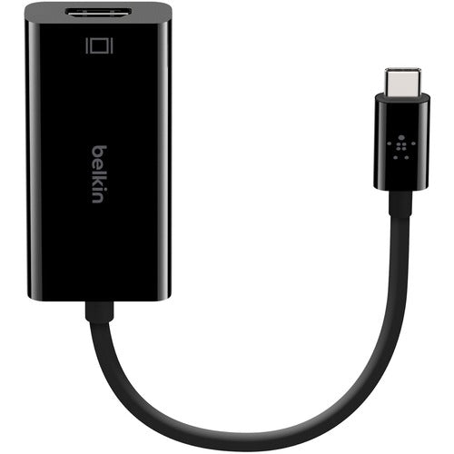 Belkin BLKB2B144BLK USB-C to HDMI Adapter (For Business / Bag & Label)