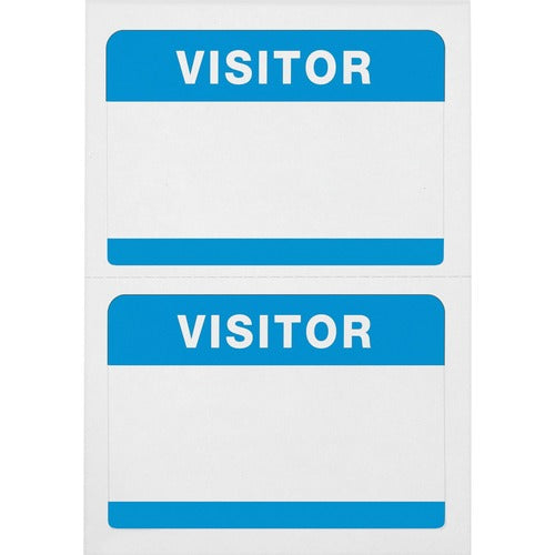 Advantus AVT97190 Self-Adhesive Visitor Badges