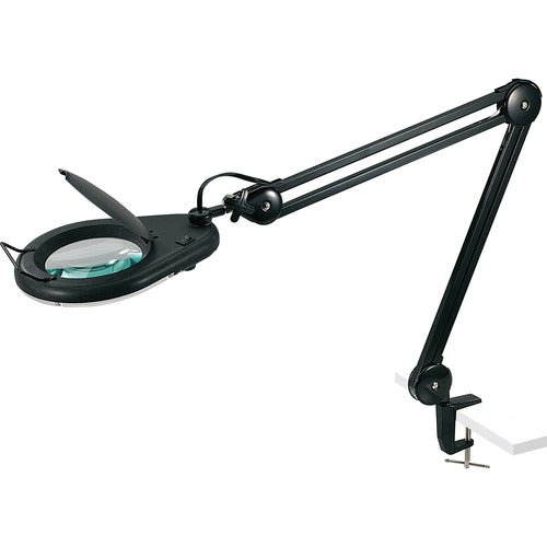 Lorell LLR99957 Magnifier Lamp with Clamp-On