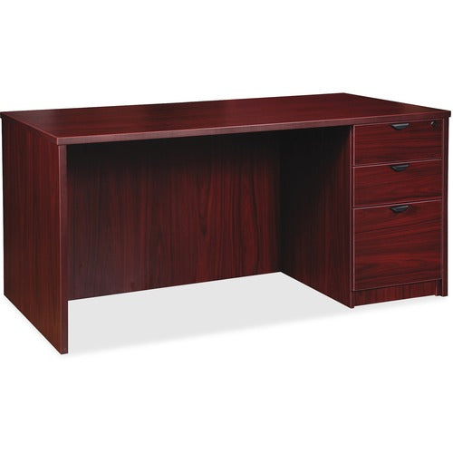 Lorell LLRPD3672RSPMY Prominence 2.0 Right-Pedestal Desk