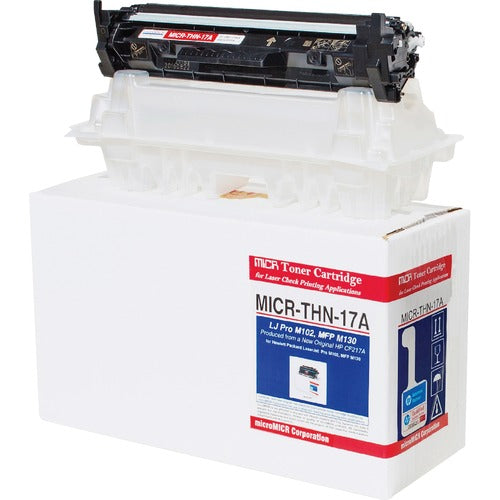 microMICR MCMMICRTHN17A MICR Standard Yield Laser Toner Cartridge CF217A - Black - 1 Each