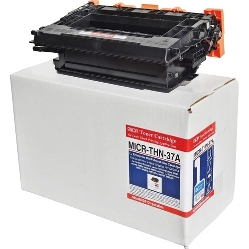 microMICR MCMMICRTHN37A MICR Standard Yield Laser Toner Cartridge CF237A - Black - 1 Each