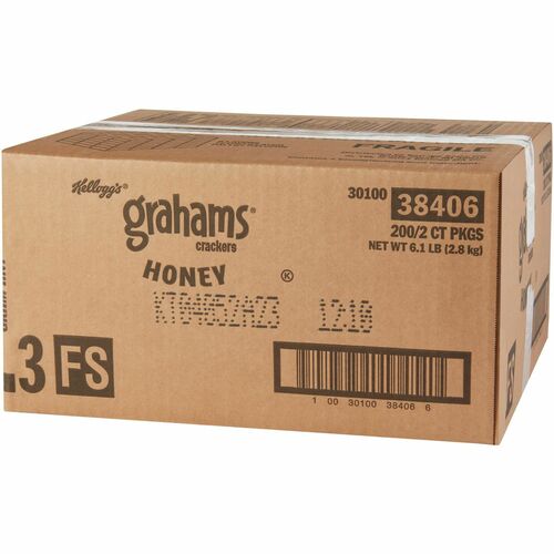 Kellogg's KEB38406 Grahams Honey Crackers