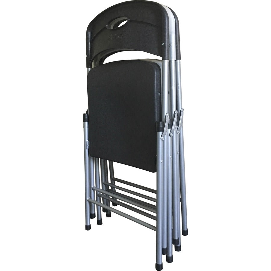 Lorell LLR62529 Heavy-duty Translucent Folding Chairs