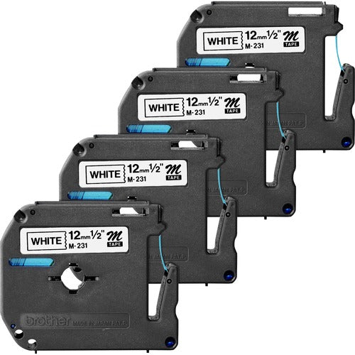P-touch BRTM231BD Nonlaminated M Series Tape Cartridge