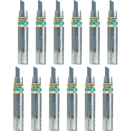 Pentel PEN50HBBX Super Hi-Polymer Leads