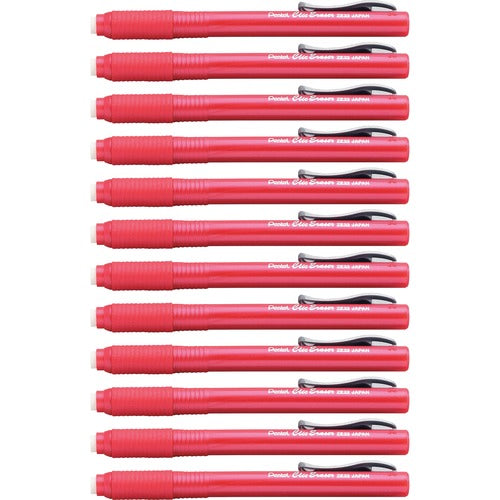 Pentel PENZE22BBX Rubber Grip Clic Eraser
