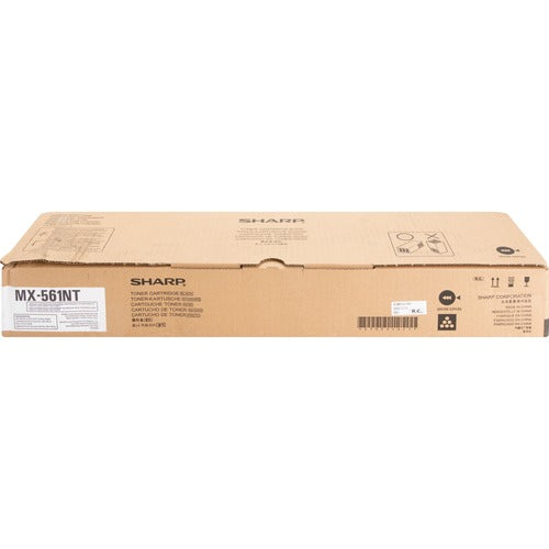 Sharp SHRMX561NT Original Standard Yield Laser Toner Cartridge - Black - 1 Each