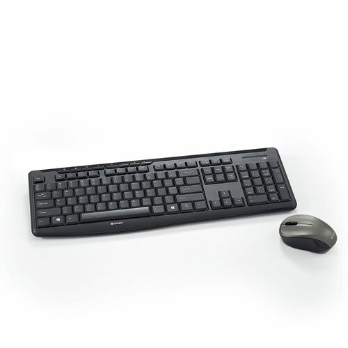Verbatim VER99779 Silent Wireless Mouse and Keyboard - Black