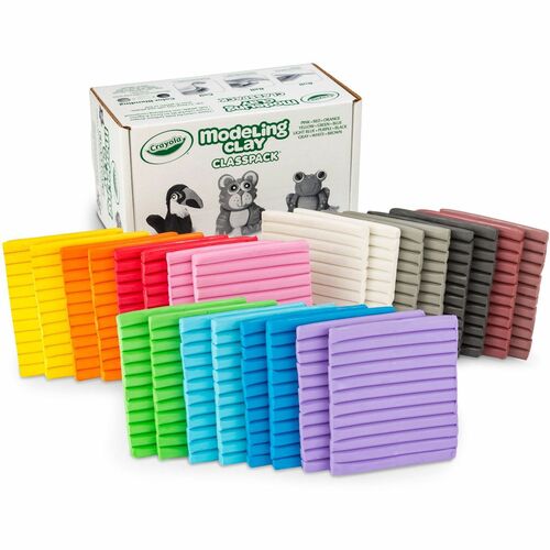 Crayola CYO230288 12-Color Modeling Clay Classpack