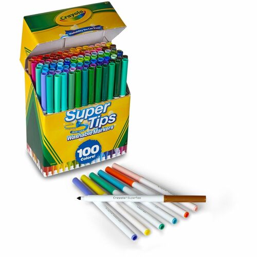 Crayola CYO585100 Super Tips Washable Markers
