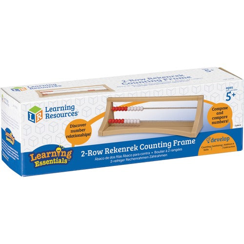 Learning Resources LRNLER4358 2 Row Rekenrek Counting Frame