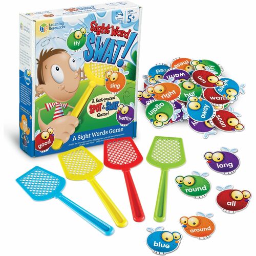 Learning Resources LRNLER8598 Sight Words Swat! A Sight Words Game
