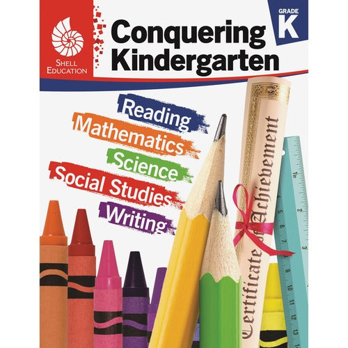Shell Education SHL51619 Conquering Kindergarten Printed Book