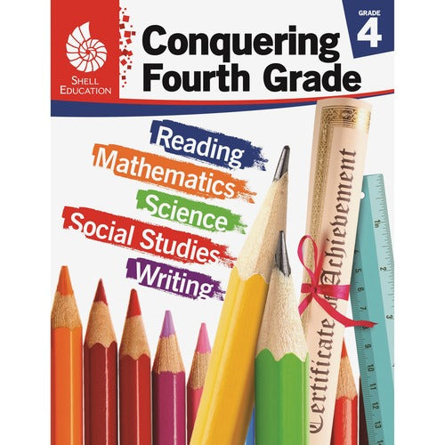 Shell Education SHL51623 Conquering Fourth Grade Printed Book