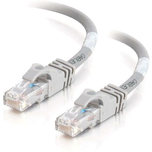 C2G CGO31380 5 ft Cat6 Snagless Crossover UTP Unshielded Network Patch Cable - Gray