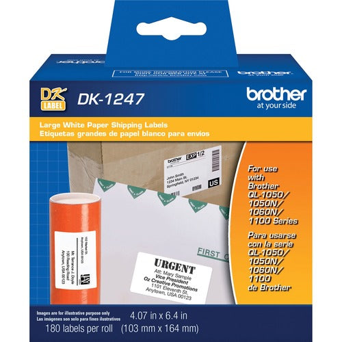Brother BRTDK1247 Shipping Label