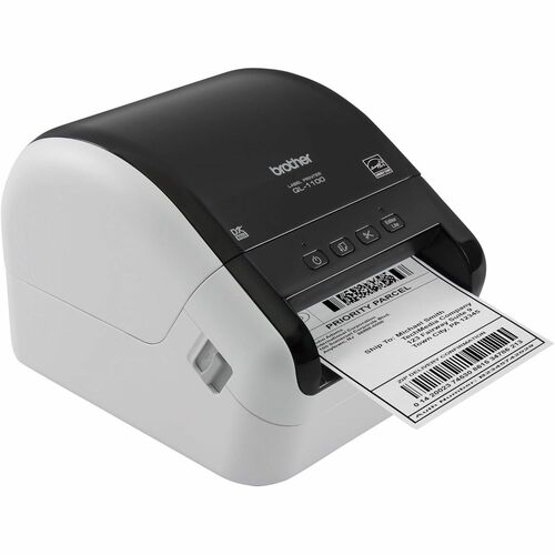Brother BRTQL1100 QL-1100 Desktop Direct Thermal Printer - Monochrome - Label Print - USB