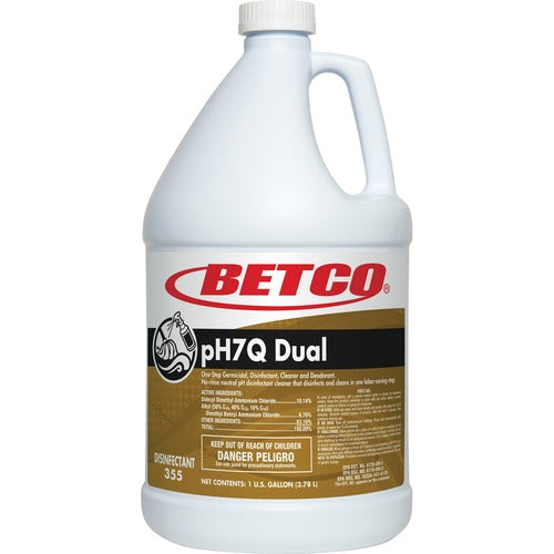 Betco BET3550400 pH7Q Dual Neutral Disinfectant Cleaner