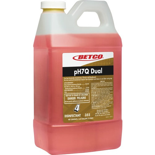 Betco BET3554700 pH7Q Dual Neutral Disinfectant Cleaner