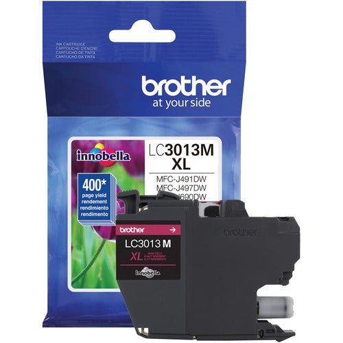 Brother BRTLC3013M Innobella LC3013M Original High Yield Inkjet Ink Cartridge - Single Pack - Magenta - 1 Each
