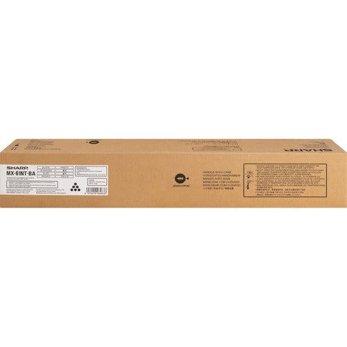 Sharp SHRMX61NTBA MX-61NT Original Laser Toner Cartridge - Black - 1 Each