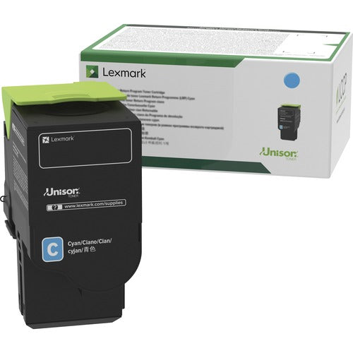 Lexmark LEXC2310C0 Unison Original Standard Yield Laser Toner Cartridge - Cyan - 1 Each