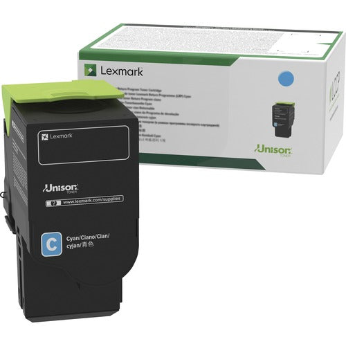 Lexmark LEXC231HC0 Unison Original High Yield Laser Toner Cartridge - Cyan - 1 Each