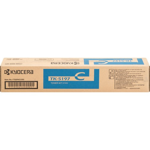 Kyocera KYOTK5197C TK-5197C Original Laser Toner Cartridge - Cyan - 1 Each