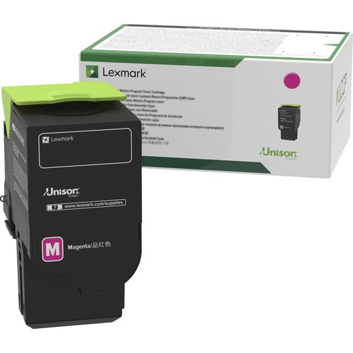 Lexmark LEX78C1UM0 Unison Original Ultra High Yield Laser Toner Cartridge - Magenta - 1 Each