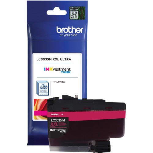 Brother BRTLC3035M INKvestment LC3035M Original Ultra High Yield Inkjet Ink Cartridge - Single Pack - Magenta - 1 Each