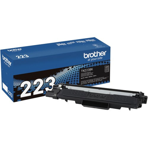 Brother BRTTN223BK TN-223BK Original Standard Yield Laser Toner Cartridge - Black - 1 Each