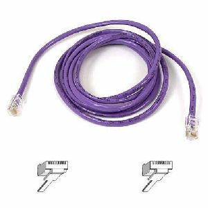 Belkin BLKA3L79103PURS RJ45 CAT-5e Patch Cable, Snagless Molded Purple 03