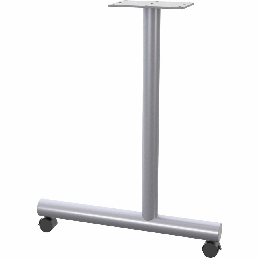 Lorell LLR61628 Training Table C-Leg Table Base with 2" Casters