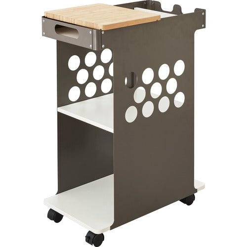 Safco SAF5209WH Mini Rolling Storage Cart