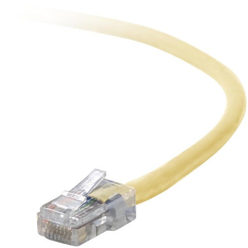 Belkin BLKA3L79104YLWS RJ45 CAT-5e Patch Cable, Snagless Molded Yellow 04