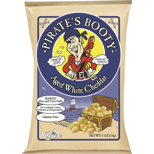 Pirate's Booty BGG60104 Baked White Cheddar Rice/Corn Puffs