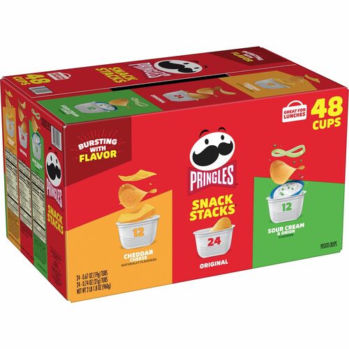 Pringles KEB14991 Crisps Grab 'N Go Variety Pack