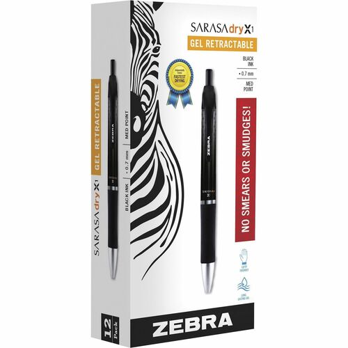 Zebra ZEB45610 SARASA dry X1 Retractable Gel Pen