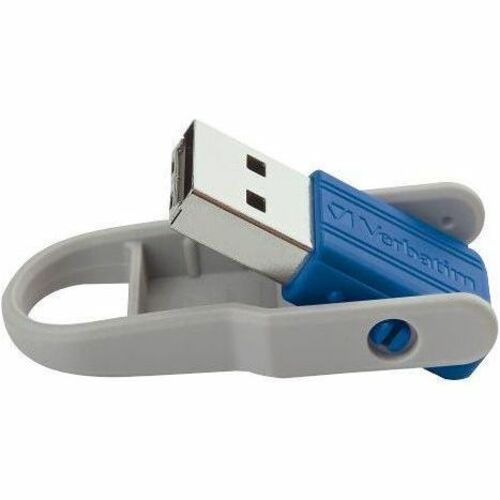 Microban VER70061 32GB Store 'n' Flip USB Flash Drive - 2pk - Blue, Mint