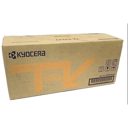 Kyocera KYOTK5292Y TK-5292Y Original Laser Toner Cartridge - Yellow - 1 Each
