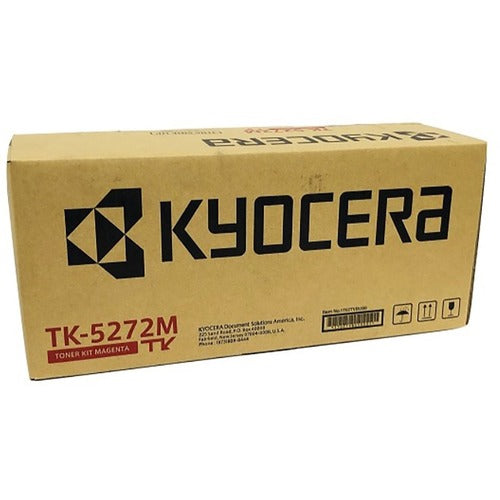 Kyocera KYOTK5272M TK-5272M Original Laser Toner Cartridge - Magenta - 1 Each