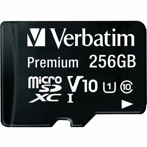 Verbatim VER70364 Premium 256 GB Class 10/UHS-I (U1) microSDXC - 1 Each