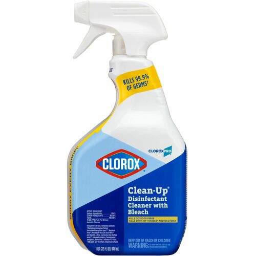 CloroxPro™ CLO35417BD Clean-Up Disinfectant Cleaner Spray with Bleach