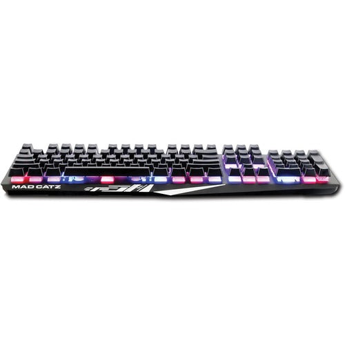 Mad Catz MDCKS13MRUSBL00 The Authentic S.T.R.I.K.E. 2 Membrane Gaming Keyboard