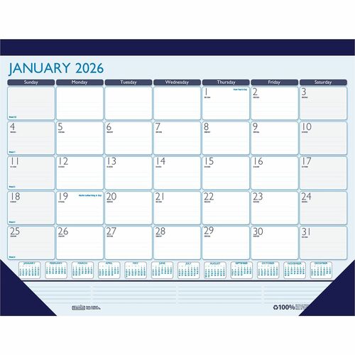 House of Doolittle HOD151 Contempo Desk Pad