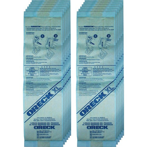 Oreck ORKPK800025CT XL Upright Single-wall Filtration Bags