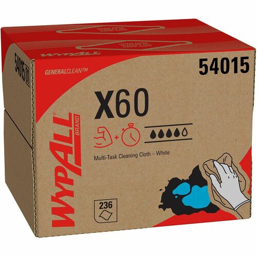 Wypall KCC54015 GeneralClean X60 Multi-Task Cleaning Cloths - Brag Box