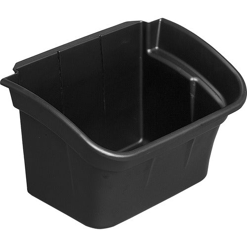 Rubbermaid Commercial RCP335488BLA Utility Cart 4-gallon Bin