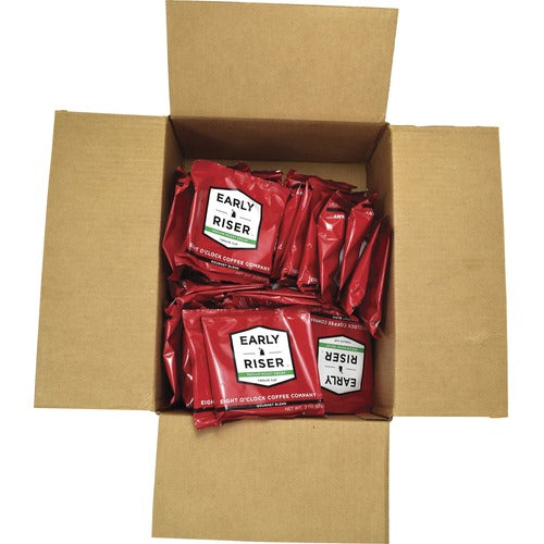 Eight O'Clock CFPEOC2012D48 Early Riser Decaf Coffee